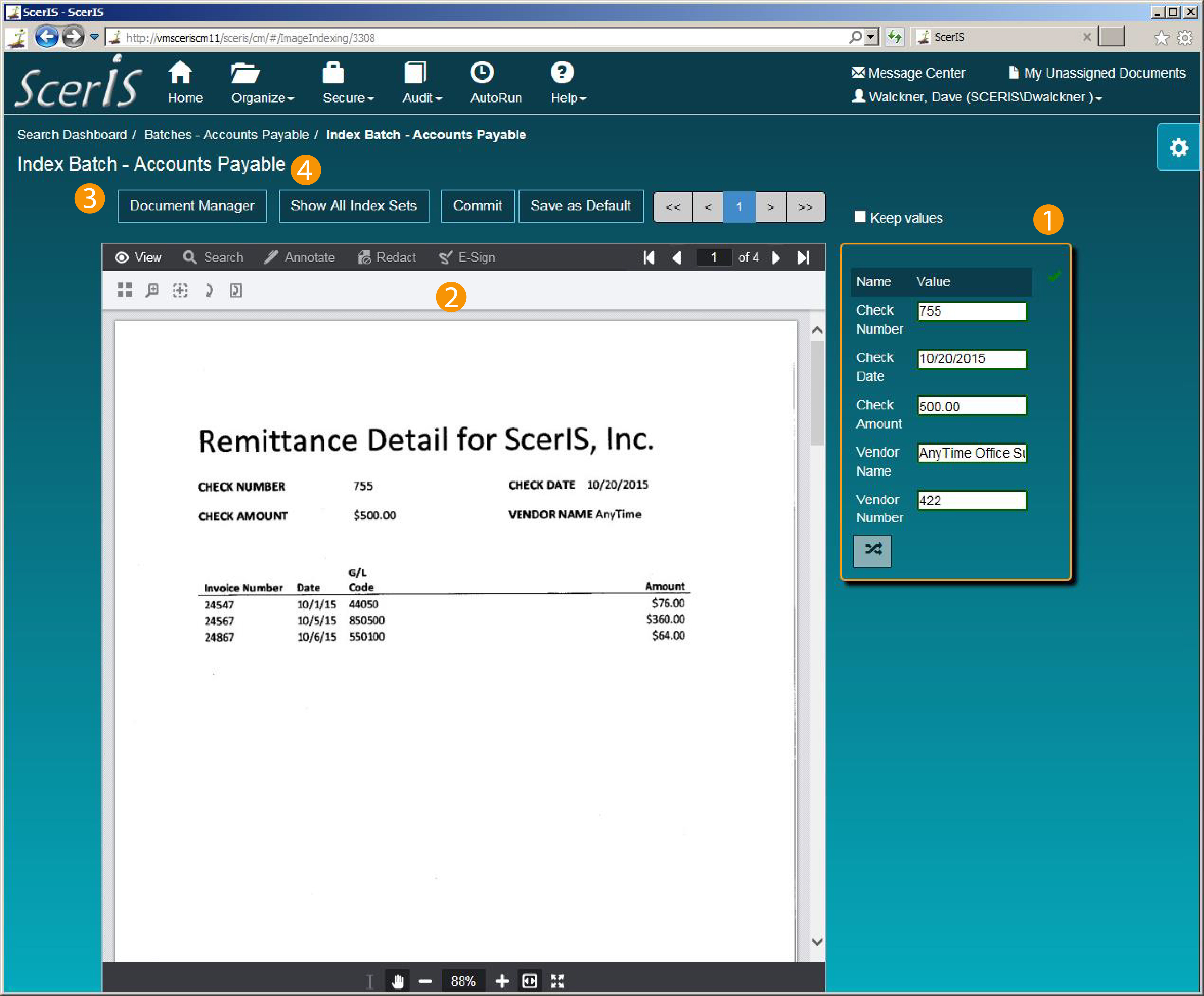 ETCETERA Enterprise Content Management - Index 2