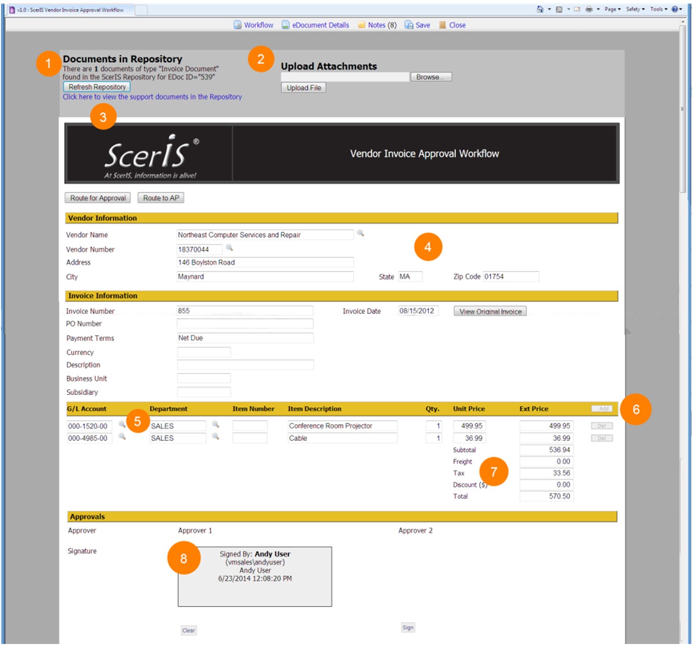 ETCETERA Enterprise Process Management - Application Interface 2